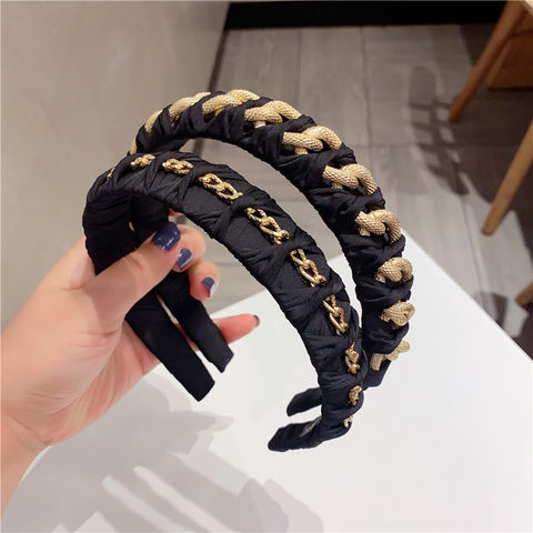 Details about   Fashion Women's Girl Cute Headband Hollow Out Chain Hair Hoop Lady Headwear Hot 