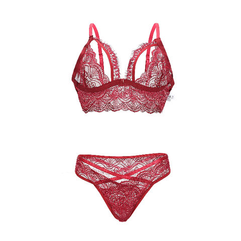 Buy Wholesale China Lace Sexy Bra Set In New Style & Lace Sexy Bra