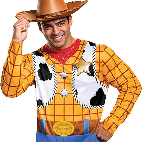 Men's Toy Story and Beyond Woody Classic Costume, Classic Costume Role ...