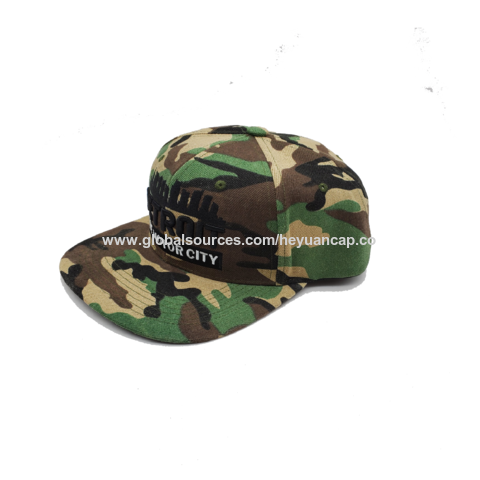 Camouflage Cap Army Cap Embroidery 