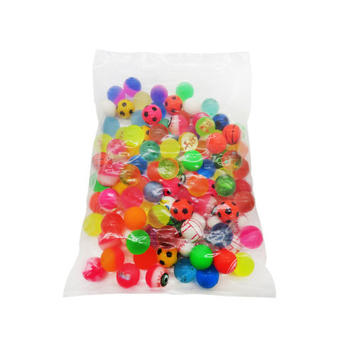 NEW!! 1" 25x Rubber BOUNCING BALLS Wholesale Assorted Bulk Lot FREE SHIPPING 