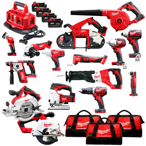 New Milwaukee 2695-15 M18 18v Cordless Lithium-ion 15-tool Combo