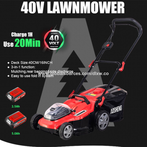 40V MAX* Lithium 16 inch Mower