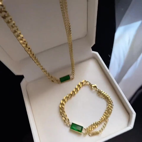 Chunky Cuban Chain Bracelet 