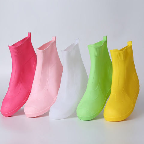 Details about   1 Pair Shoe Cover Rain Boots Thick Unisex Non Slip Anti Dust Waterproof Reusable 