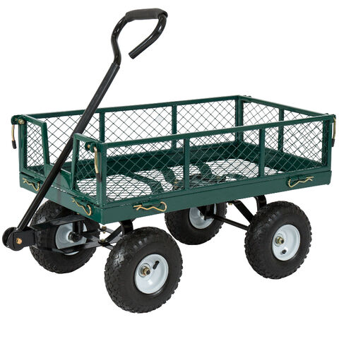 Detachable Handle Dolly Cart with Hard Wood Deck - China Handle