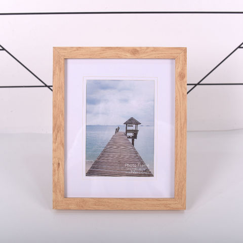 Wooden House Decoration 6X8 4X6 DIY Craft Picture Frames Wooden Photo Frame  - China Wood Picture Frame with Picture Card and Wooden Photo Frame with  Triangle Support price
