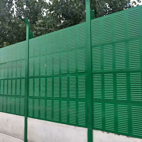 Barrera de sonido de barrera de pared con cancelación de ruido de alta calidad Barrera de sonido/valla de barrera de sonido