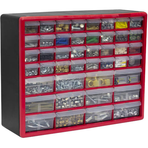 44 Drawer Storage Cabinet Organizer Box Bins for Small Parts Hardware Arts Craft 