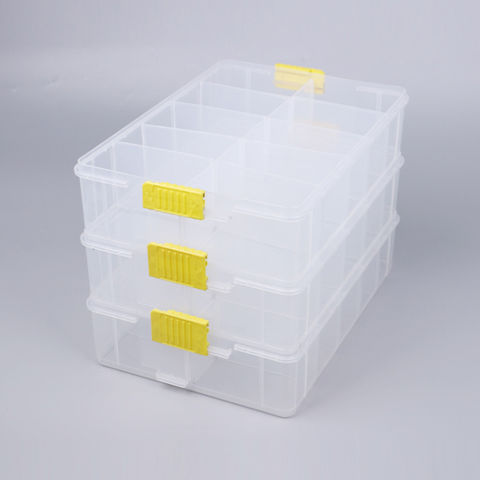 Buy Wholesale China 3 Layer Stack & Carry Box, Plastic Multipurpose  Portable Storage Container Box Handled Organizer & Stack Box at USD 8.3