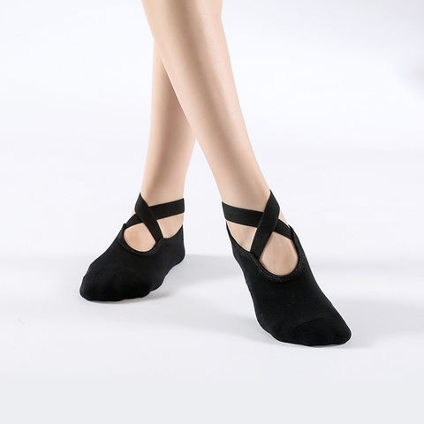 Custom Indoor Crew Cotton Anti Slip Dance Bare Pilates Grip Socks for Women  - China Socks and Cotton Socks price