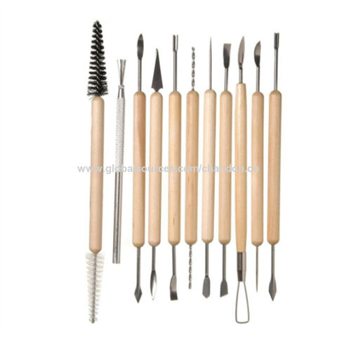 Buy Wholesale China 11 Piece Clay Carving Kit Carving Smooth Wax Carving  Pottery Ceramic Tools Polymer Shaper & Sculpting Smoothing Wax Sculpting  Tool at USD 0.01