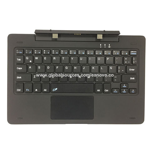 Teclado inalámbrico 10.1" con touchpad y conexión Pogo Pin para tablet - Teclado para tableta
