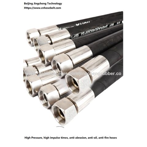 Tuyau Hydraulique MNFLEX DN6 SAE 100R17 - 1/4" ID, Pression 207 Bar (3000 PSI), Longueur 110 Mm | Neuf