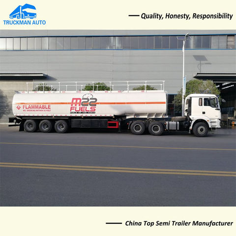 Buy Wholesale China China Brand New 45000 Liter Oil Tanker Trailer ...