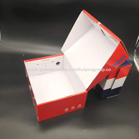 Buy Wholesale China Shoe Box Custom Printing Corrugated Paper Shoe Box ...