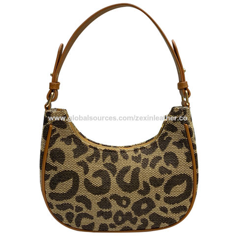 2023New Women Leather Backpacks Fashion Leopard Print Shoulder