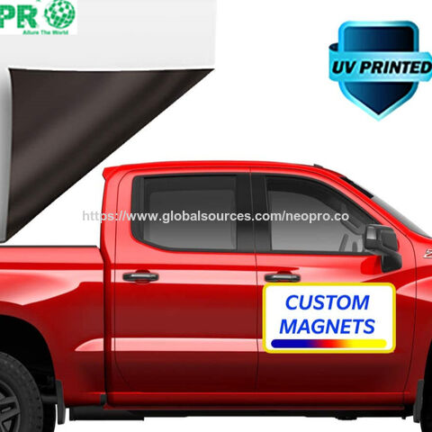Imanes de PVC para coches: Imanes de goma flexibles y personalizables para publicidad for sale at factory direct price