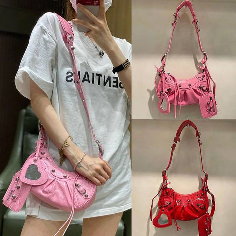 Buy Wholesale China Emg6640 Le Cagole Xs Aaa Replica Crossbody Girls Women  Leather Inspired Famous Designer Bag Luxury & Designer Bag at USD 48.5