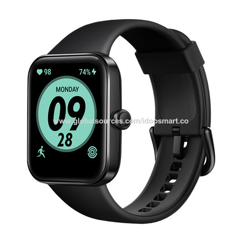 Id207 Magnetic Charging Heart Rate Blood Oxygen Stress Monitor Big