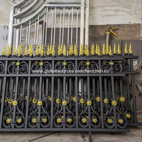 Wrought Iron Fence Panels & Gates