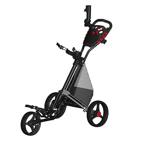 folding golf trolley