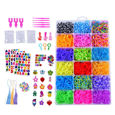 Buy Wholesale China Elastic Band Set Kid's,diy Loom Bands,custom Bands  Colorful Kit, For Girl Bracelet & Elastic Band Set at USD 3.5