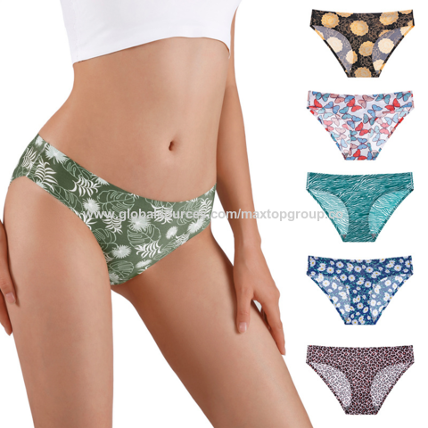 Buy Wholesale China High Quality Custom Plus Size 4 Layers Absorbent Seamless  Underwear Women Ladies Period Panties & Women's Bonded Panties at USD 1.86