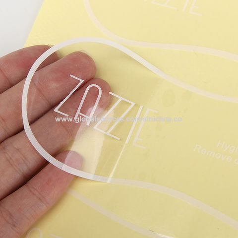 Packaging Film Custom Transparent Sticker Paper Laser Sticker Paper Clear  for Box - China Clear Adhesive Sticker, Laser Sticker Paper Clear