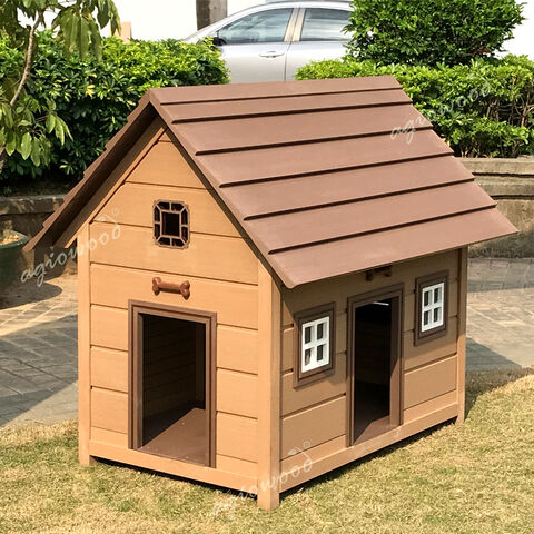 Casa para perros al aire libre, casa para perros de madera maciza,  resistente a la lluvia, casa para perros al aire libre, para todo tipo de  perros