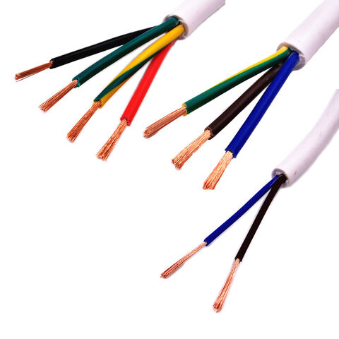 Buy Wholesale China Multi Conductor Flexible Cable 2 3 4 Core 0.5 0.75 1  1.5 2.5 4 6mm Electrical Power Cable Royal Cord & 3 Core Flexible Cable at  USD 30.99
