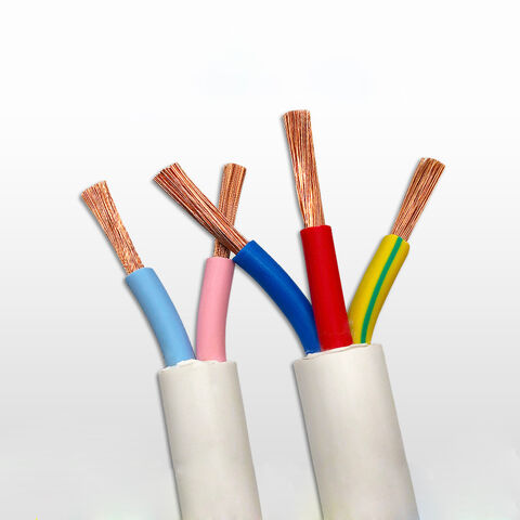 Buy Wholesale China White 2 Core 3 Core Flex 0 75mm 1 0mm 2 5mm 4mm Mains Cable Electrical Copper 31y Extention Wire Electrical Cable Copper At Usd 30 99 Global Sources