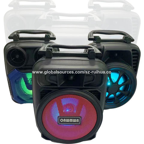Led Bluetooth Speaker Portable Mobile 