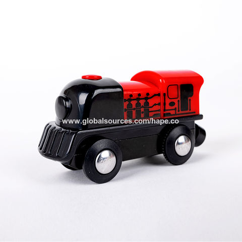 Compre Juguetes De Tren De Madera Educativos, Modelo De Vía Férrea