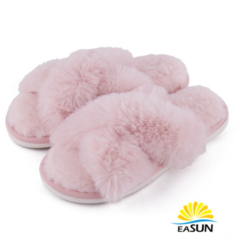 fluffy loafer slippers