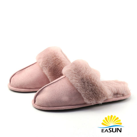 fluffy loafer slippers