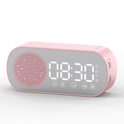 Altavoces Bluetooth Radio Fm Reloj digital