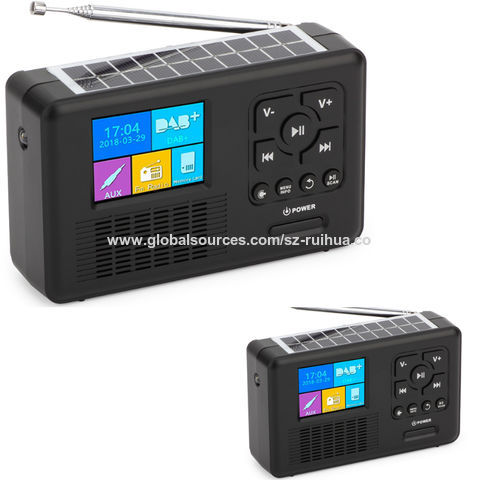 Buy Wholesale China Portable Dab Solar /dab+ Digital Radio With Bt Speakers & Portable Dab Radio With Bluetooth at USD | Global Sources