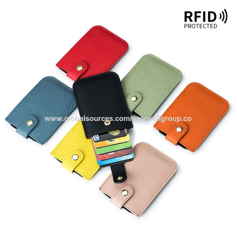 Customized Card Wallets PU Card Holder Business Card Cases Credit 