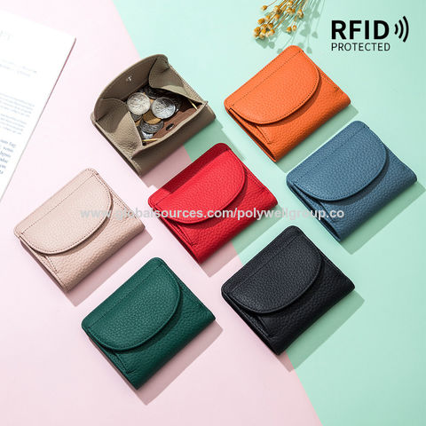 Slim Minimalist Wallets for Women RFID Blocking Card Holder Wallet - China  Lady Purse and Fashion Purse price