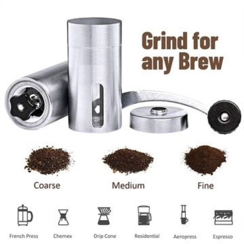Buy Wholesale China New Portable Small Coffee Grinder With Stainless Steel  Bowl Beans Grinder Coffee Mill Machine & Coffee Grinder Coffee Machine at  USD 8.9