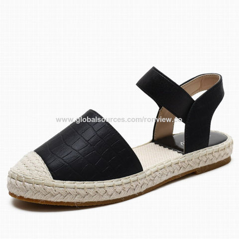 Jute Crochet Sandal | Jute Shoes | Women's Sandals - Shoes Women's Flat Sandal  Women - Aliexpress