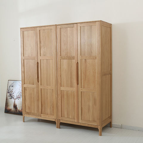 wooden portable wardrobe closet