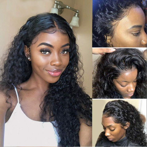 Buy Wholesale China 13x4 Curly Human Hair Wigs Lace Front Brazilian Virgin  Hair Wigs Water Wave Lace Closure Front Wigs & Kinky Straight Human Hair  Wig 10a Brazilian Virgin at USD 50 |