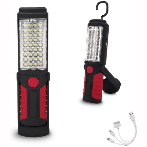 Rechargeable with Magnetic Base Hanging Hook TT-IT Portable COB LED work light 