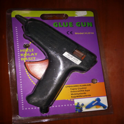 5 Pcs 7/11mm Mini Glue Sticks For Hot Melt Gun General Purpose Black Adhesive 
