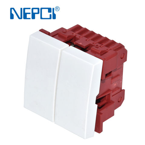 Buy Wholesale China Nepci 45*45mm 2 Gang Switch Power Socket Module ...