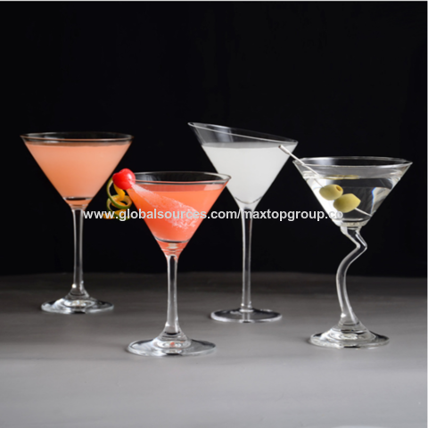 Buy Wholesale China Inverted Triangle Cocktail Glass Wholesale Home Party Bar  Cocktail Juice Clear Clear Glass Cocktail Glass & Champagne Glasses at USD  0.45