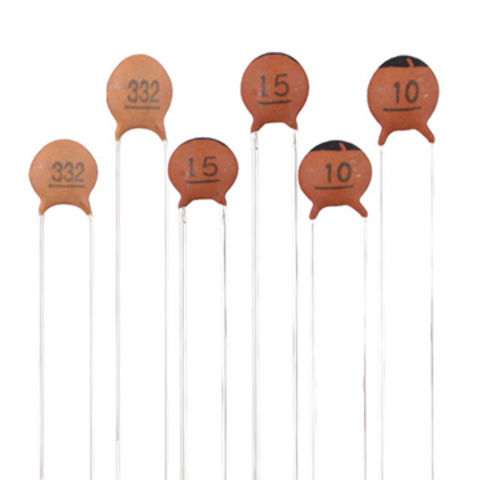 Ceramic Disc Capacitor With 50 To 500V DC Working Voltages And Low ...