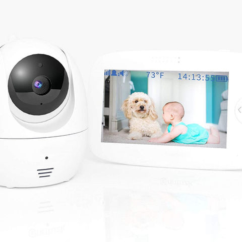 Babyphone Caméra avec Moniteur Bébé LCD et Vision Nocturne - Petit